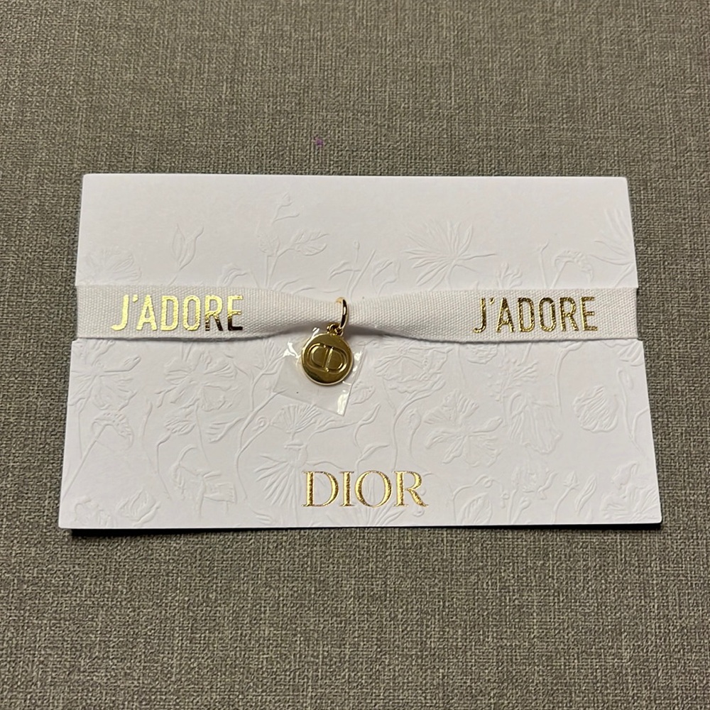 Dior ribbon bracelet